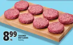 Metro SEASONED BEEF SLIDERS offer