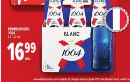 Metro KRONENBOURG 1664 offer