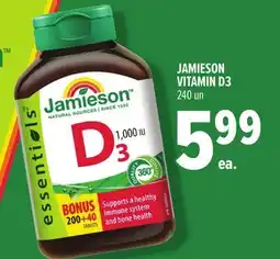 Metro JAMIESON VITAMIN D3 offer