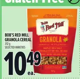Metro BOB'S RED MILL GRANOLA CEREAL offer