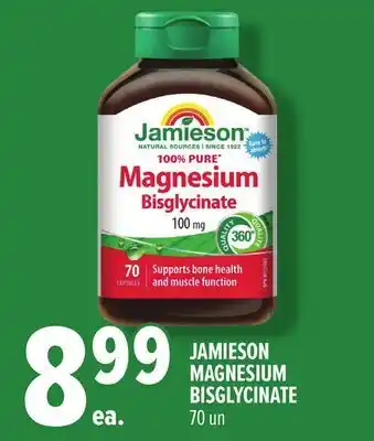 Metro JAMIESON MAGNESIUM BISGLYCINATE offer