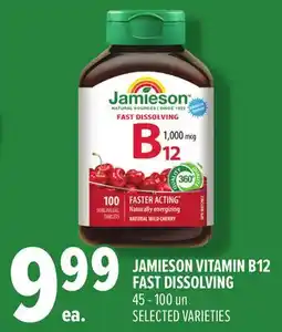 Metro JAMIESON VITAMIN B12 FAST DISSOLVING offer