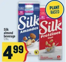 Marché Adonis Silk almond beverage offer