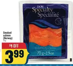 Marché Adonis Smoked salmon (Norway) offer