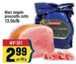 Marché Adonis Marc Angelo prosciutto cotto offer