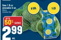 Marché Adonis lime 1 lb or avocados 6 un offer