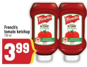 Marché Adonis French's tomato ketchup offer