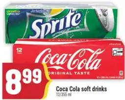 Marché Adonis Coca Cola soft drinks offer