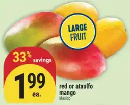Marché Adonis red or ataulfo mango offer