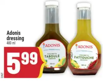 Marché Adonis Adonis dressing offer