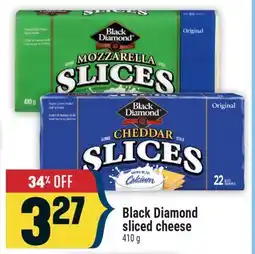 Marché Adonis Black Diamond sliced cheese offer
