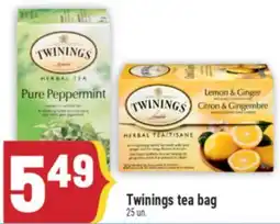 Marché Adonis Twinings tea bag offer