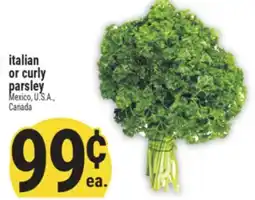 Marché Adonis italian or curly parsley offer