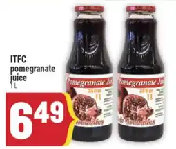 Marché Adonis ITFC pomegranate juice offer