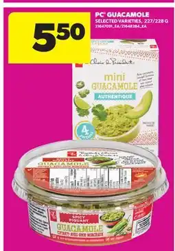 Real Canadian Superstore PC GUACAMOLE, 227/228 G offer