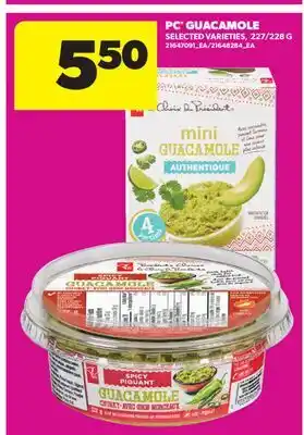 Real Canadian Superstore PC GUACAMOLE, 227/228 G offer
