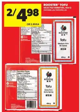 Real Canadian Superstore ROOSTER TOFU offer