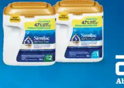 Real Canadian Superstore SIMILAC 360 TOTAL CARE INFANT FORMULA LARGE TUBS offer