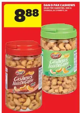 Real Canadian Superstore DAN D PAK CASHEWS offer