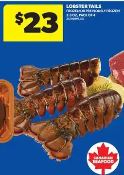Real Canadian Superstore LOBSTER TAILS, 2-3 OZ offer