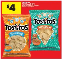 Real Canadian Superstore TOSTITOS TORTILLA CHIPS offer