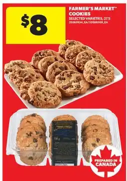 Real Canadian Superstore FARMER'S MARKET COOKIES, 21'S offer