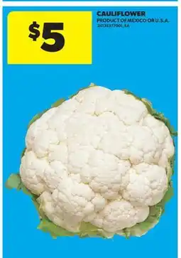 Real Canadian Superstore CAULIFLOWER offer