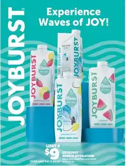 Real Canadian Superstore JOYBURST RENEW HYDRATION offer