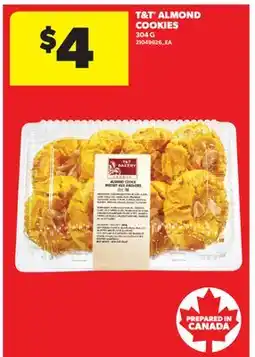 Real Canadian Superstore T&T ALMOND COOKIES offer