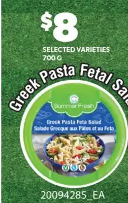 Real Canadian Superstore GREEK PASTA FETAL SALAD offer