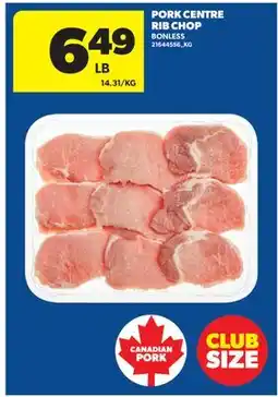 Real Canadian Superstore PORK CENTRE RIB CHOP offer