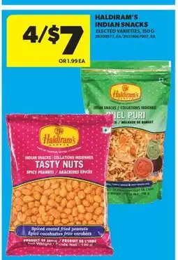 Real Canadian Superstore HALDIRAM'S INDIAN SNACKS offer