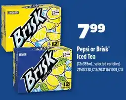 Real Canadian Superstore PEPSI OR BRISK ICED TEA offer