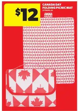 Real Canadian Superstore CANADA DAY FOLDING PICNIC MAT offer