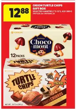 Real Canadian Superstore ORION TURTLE CHIPS GIFT BOX, 7' S - 12' S offer