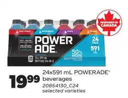 Real Canadian Superstore POWERADE BEVERAGES offer