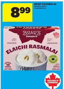 Real Canadian Superstore BRAR'S RASMALAI offer