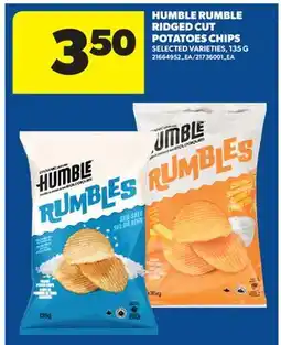 Real Canadian Superstore HUMBLE RUMBLE RIDGED CUT POTATOES CHIPS offer