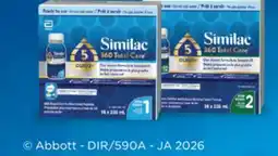 Real Canadian Superstore SIMILAC 360 TOTAL CARE READY TO FEED INFANT FORMULA offer