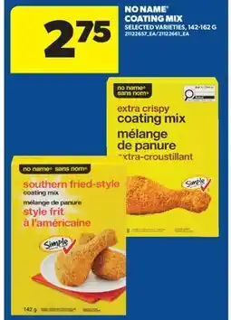 Real Canadian Superstore NO NAME COATING MIX offer