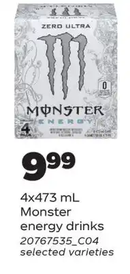 Real Canadian Superstore MONSTER ENERGY DRINKS offer