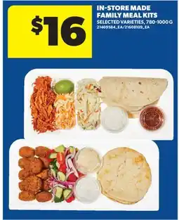 Real Canadian Superstore IN-STORE MADE FAMILY MEAL KITS offer