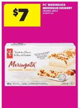 Real Canadian Superstore PC MERINGATA MERINGUE DESSERT offer