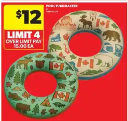 Real Canadian Superstore POOL TUBE MASTER, 4' offer