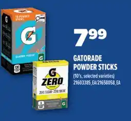 Real Canadian Superstore GATORADE POWDER STICKS, 10's offer
