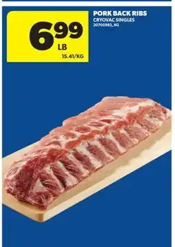 Real Canadian Superstore PORK BACK RIBS offer