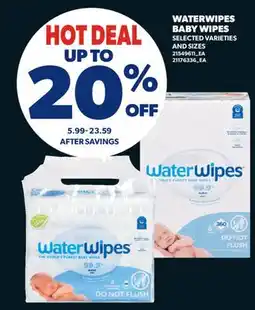 Real Canadian Superstore WATERWIPES BABY WIPES offer