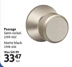 Home Hardware Bowery Collection Passage offer