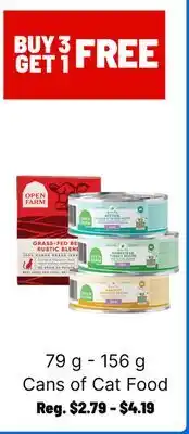 Ren’s Pets Depot Open Farm Cans of Cat Food offer