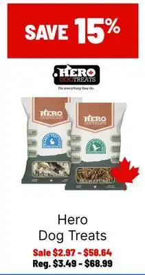Ren’s Pets Depot Hero Dog Treats offer